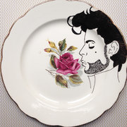 assiette décorative "Alive"