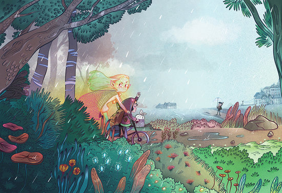 Pluie et fée