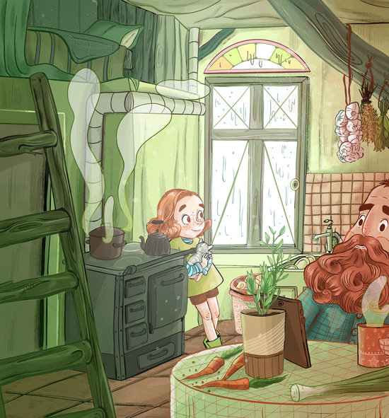 Le salon vert