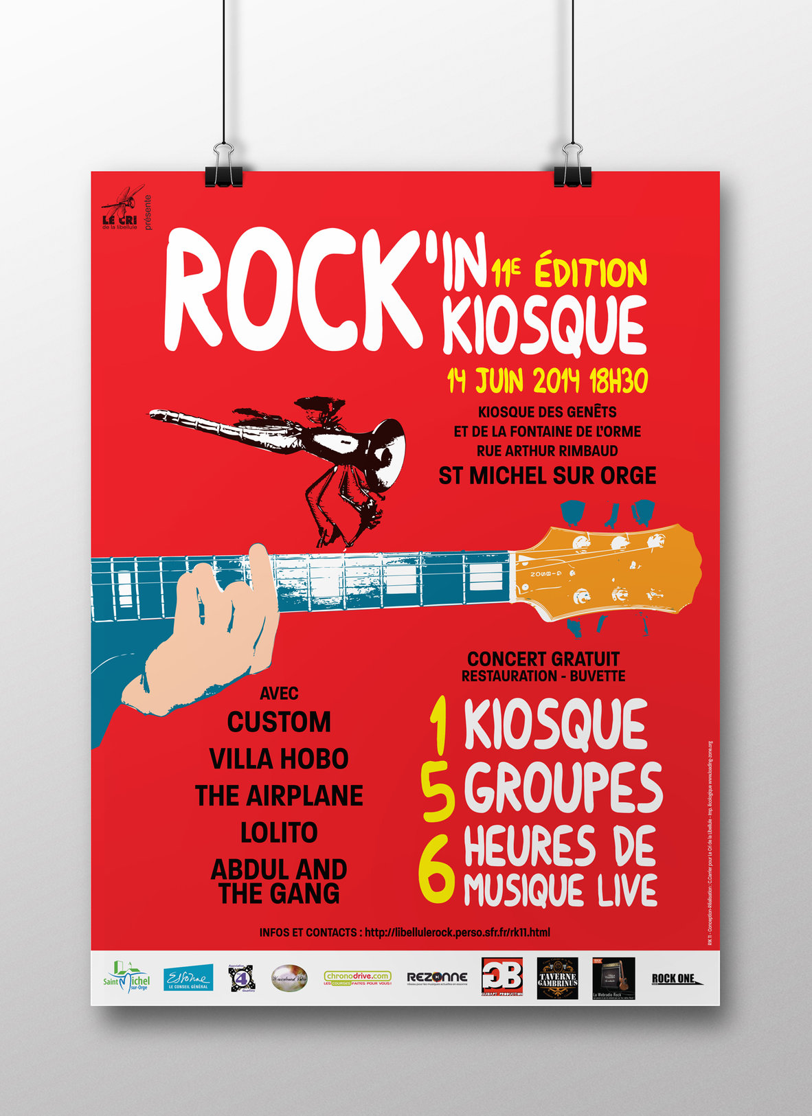 Rock' In Kiosque 11 - Affiche