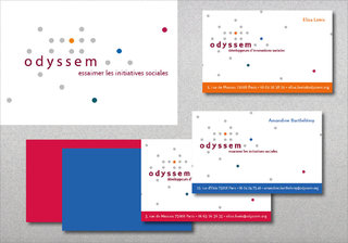 Odyssem - Logotype, papeterie commerciale et charte