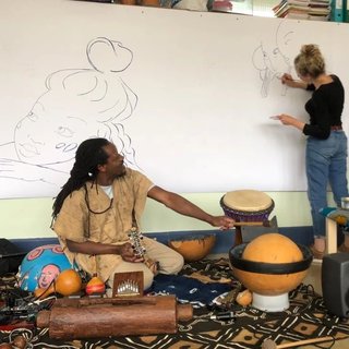 Projet Afrique - Percussion, danse, illustration