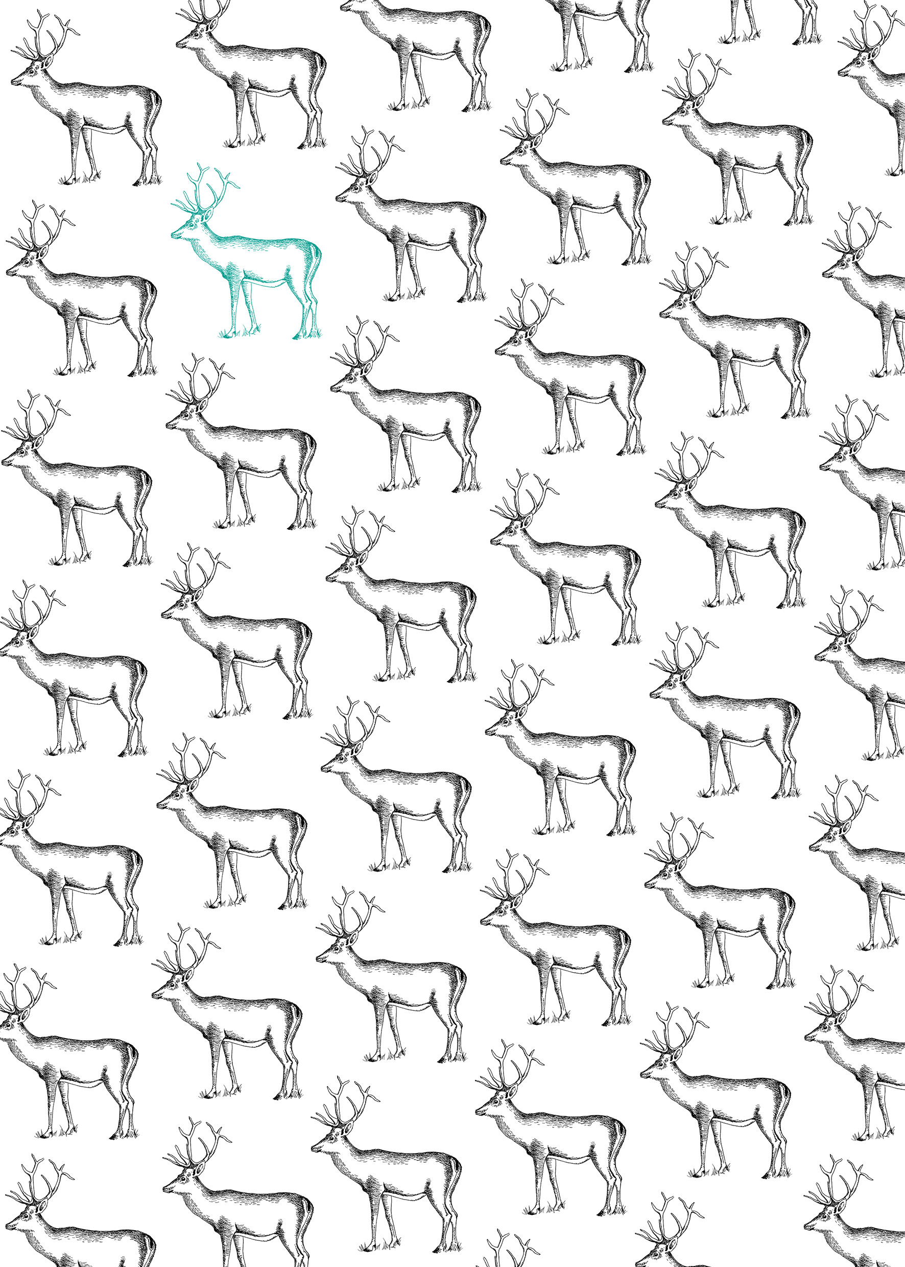 Pattern cerfs