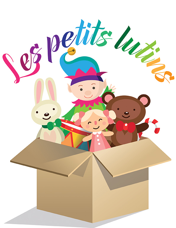 Logo crèche "Les petits lutins"