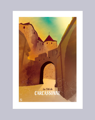 Affiche pour le magasin La Mucca - Toulouse