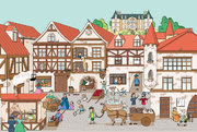 Une ville au temps de la Renaissance