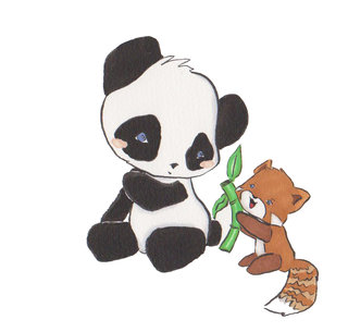 Renard et Panda