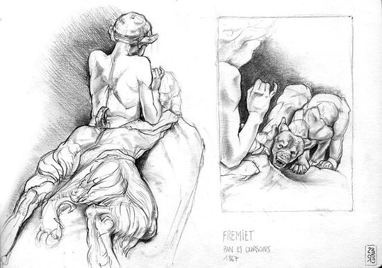 Croquis au Musée d'Orsay - 2019