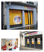 Habillage vitrine I Pour l'agence a linea