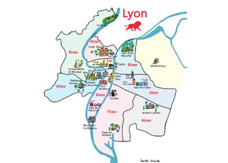 Carte Lyon