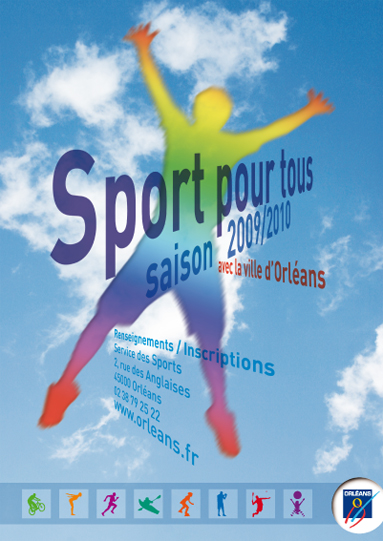 Ville d'Orléans - Affiche Sports