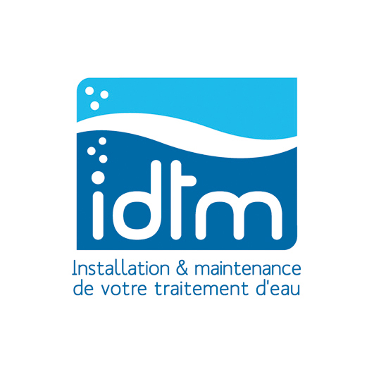 Logo idtm Installation maintenance traitement d'eau - création