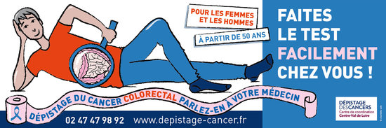 CHU Tours - Banderole prévention oncologie