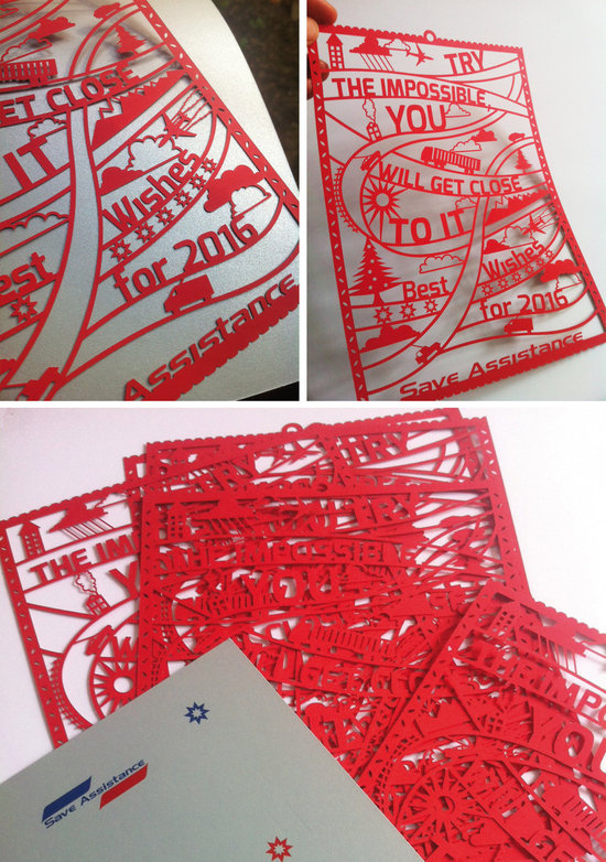 Save Assistance -carte de voeux