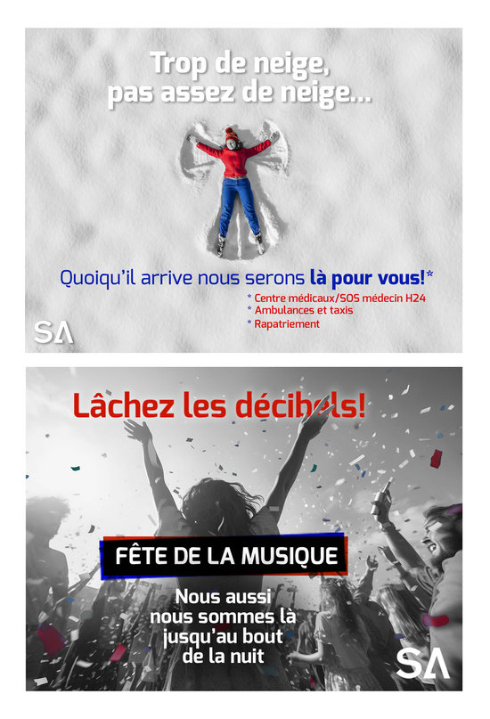 Save Assistance com réseaux sociaux - conception rédaction