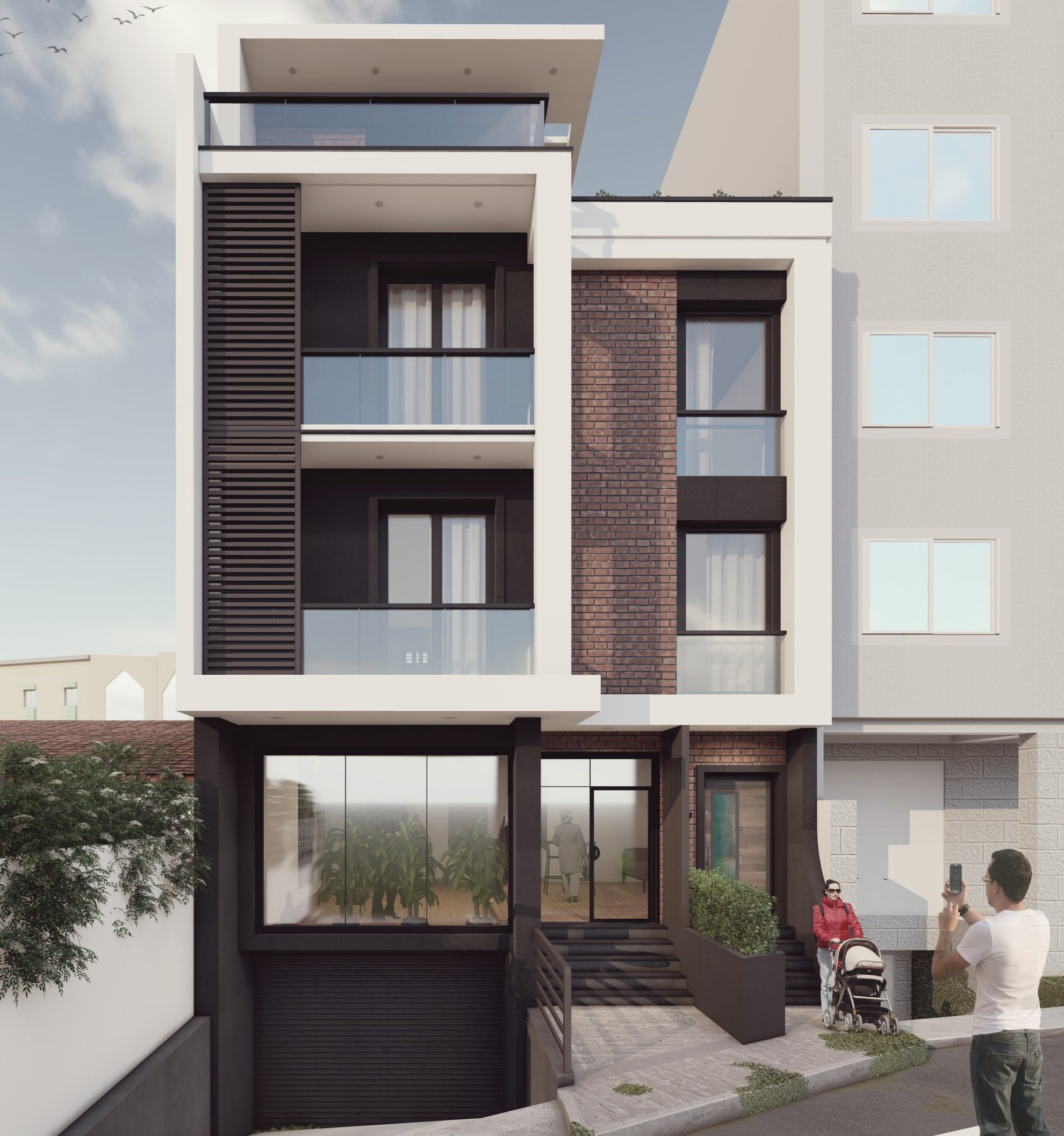 HBK HOUSING MAIN FACADE
