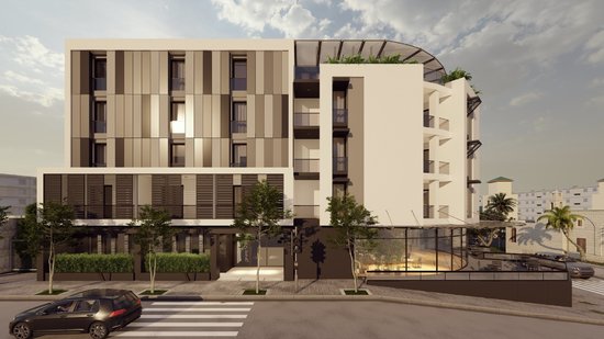 MAIN FACADE OF THE HOTEL