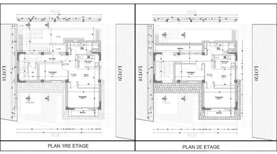 2ND AND 3RD FLOOR PLANS