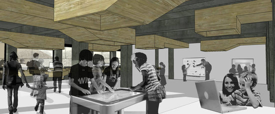 CONVERSION PROPOSAL OF AN ABANDONED PARKING BLOCK TO A DIGITAL WORKSHOP SPACE - SALERNES