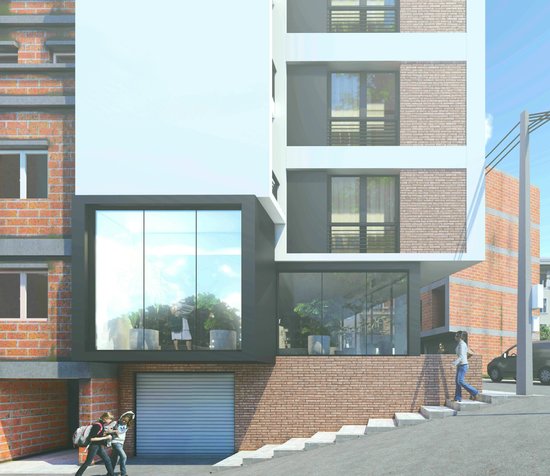 PART OF SIDE ELEVATION