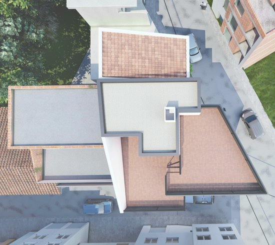 TOP VIEW OF THE BUILDING