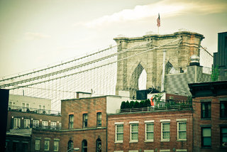 The Brooklyn bridge by day