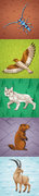 animaux du jeu Alpino