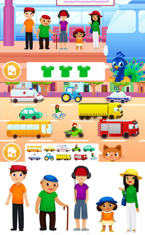 Jeux application mobile persian city - Iboo interactive