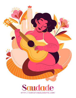 Saudade - Illustration personnelle