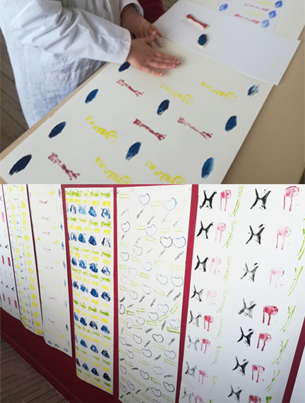 Expression plastique: Gravure- Enfants de 6 à 12 ans - Ecole d'Art de Douai - 2020
