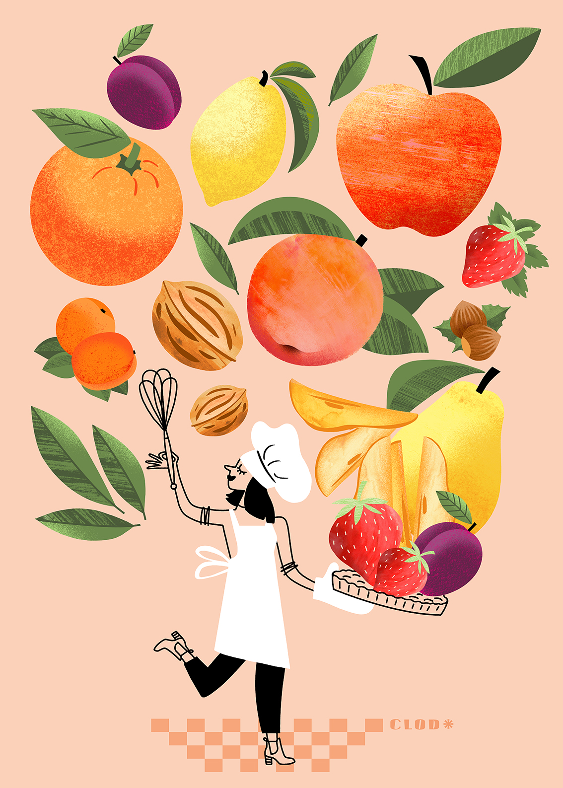 La cuisine du Chef #2 - illustrateur clod - illustrateurs/rices