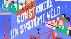 Illustration éditoriale - Couverture - Construire un système vélo - Thi Doan-illustrateur