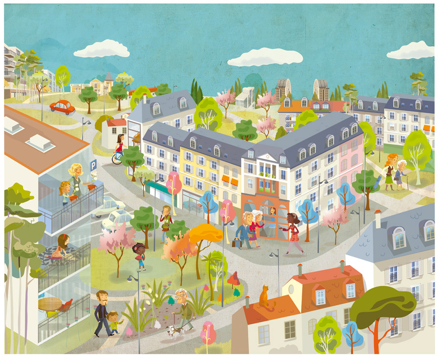 Magazine de Noisy-le-grand, dossier sur l'habitat