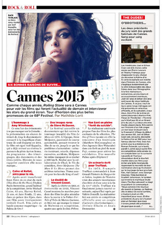 Cannes 2015 : hommage à Amy Whinehouse