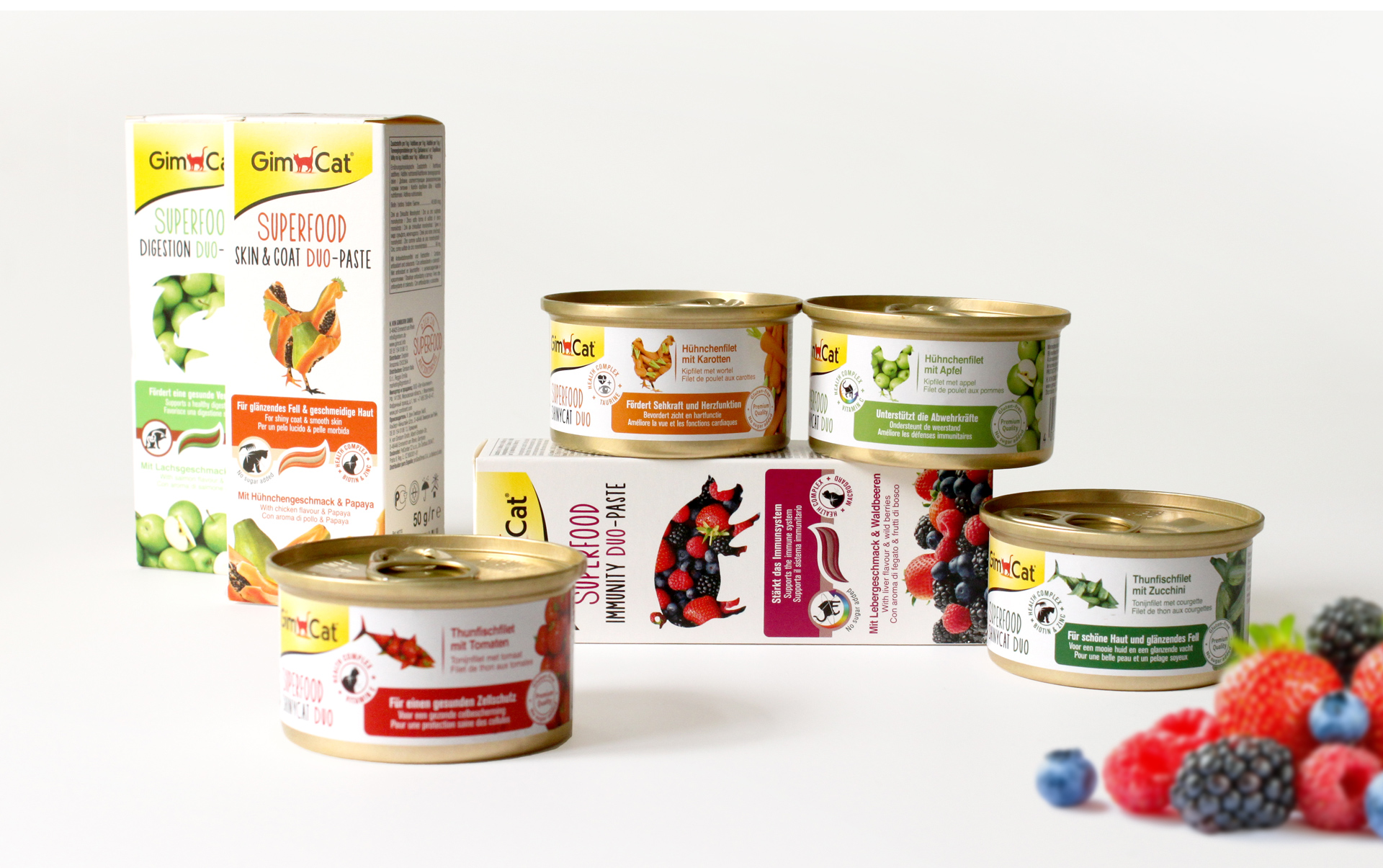 Graphisme Packaging - GimCat Superfood