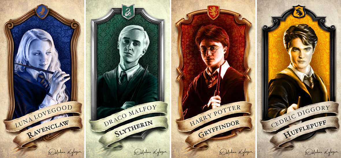 Harry Potter characters - Digital painting