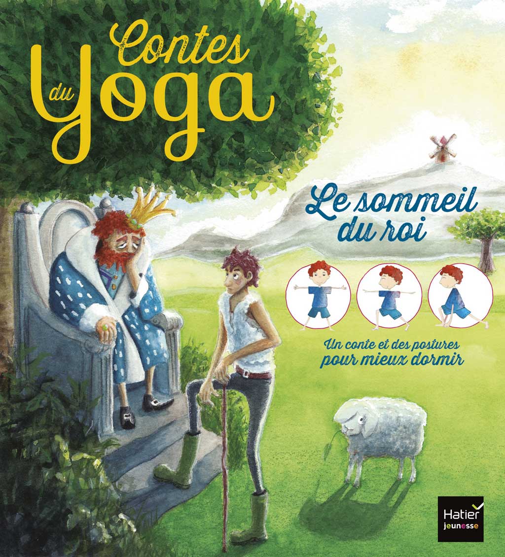 Conte du Yoga | Le sommeil du roi - couverture livre