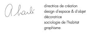 Arlette Harlé DesignParcours : Curriculum vitae