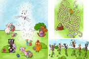 Jeux pour enfant - Thème : Pâques
