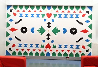 FRESQUE PARTICIPATIVE / LYCEE CONDORCET / MONTREUIL