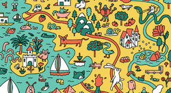 Carte - Elodie Guilland-illustrateur