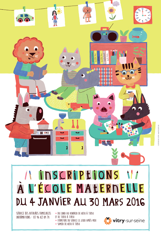 Inscription en maternelle de la ville de Vitry-sur-Seine