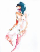 Femme assise #4