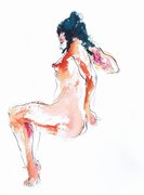 Femme assise #5