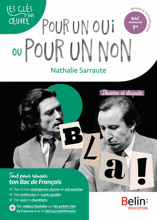 Les clés d'une œuvre - Pour un oui ou pour un non - éditions Belin 2024
