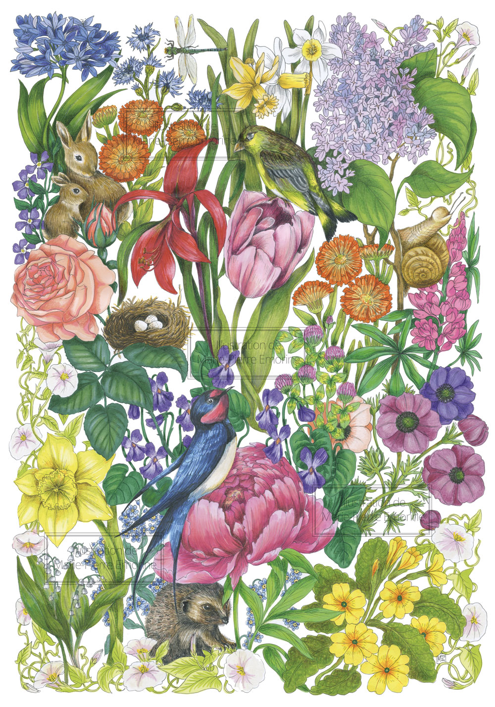 COMPOSITION DE PRINTEMPS