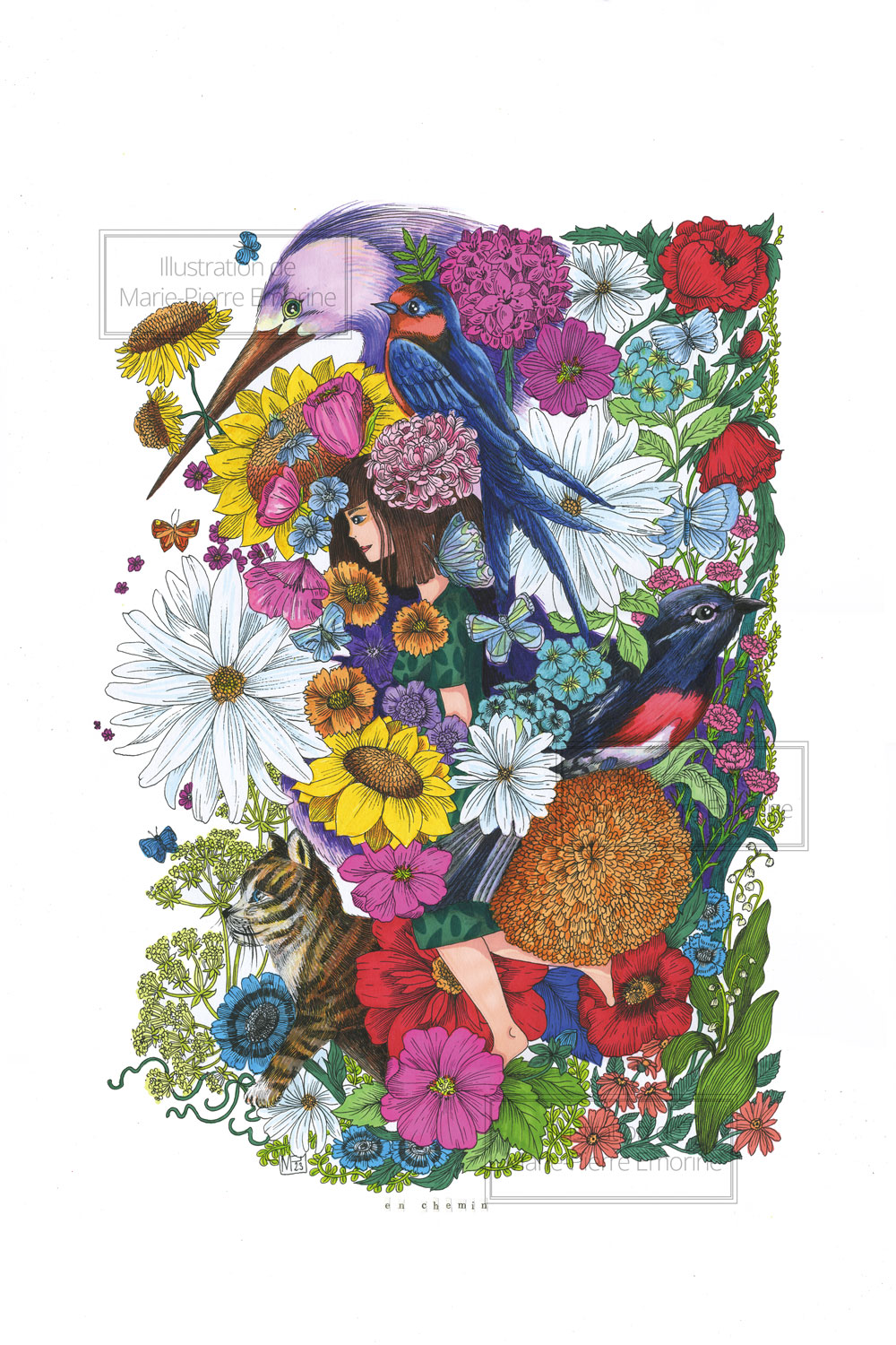 ILLUSTRATION EN CHEMIN