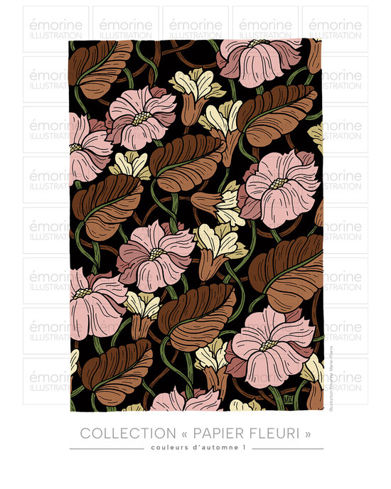 PAPIER FLEURI