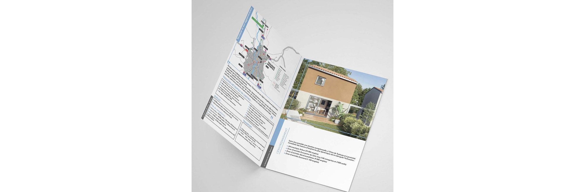 Refonte brochure 1 Commercial projet immobilier