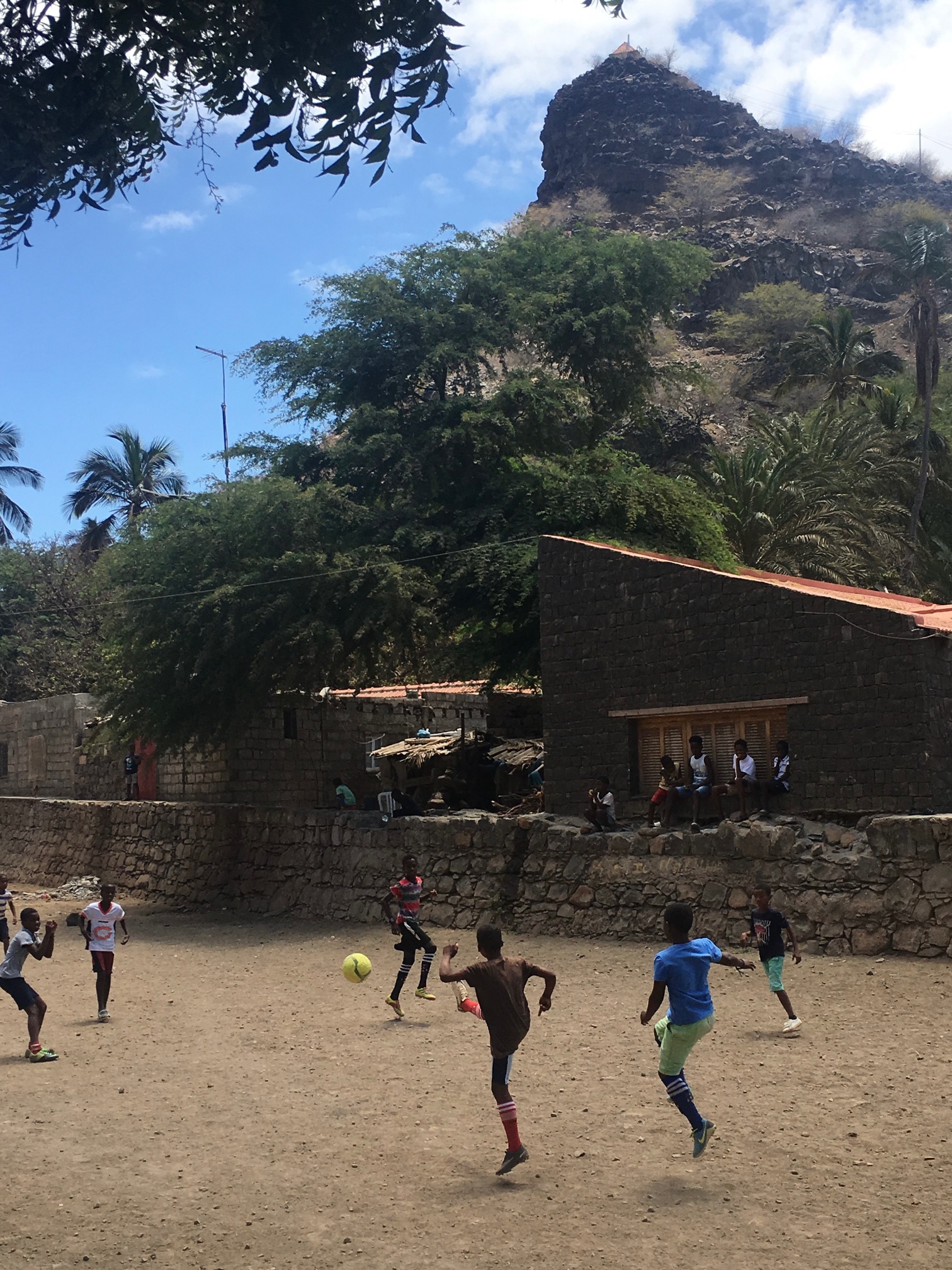 Passe décisive, Cidade Velha, Santiago, Cabo Verde, 2019